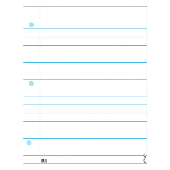 T1095 Wipe Off Chart Notebook Paper