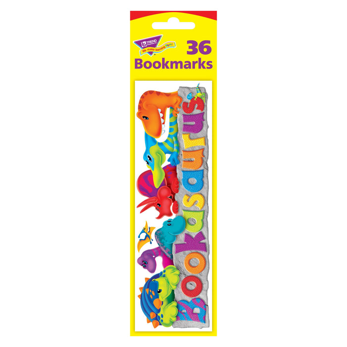 T12115 Bookmark Dinosaur Bookasaurus Package