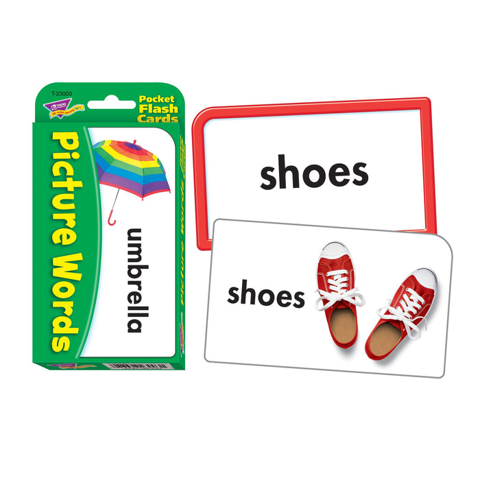 T23003 Flash Cards Picture Words