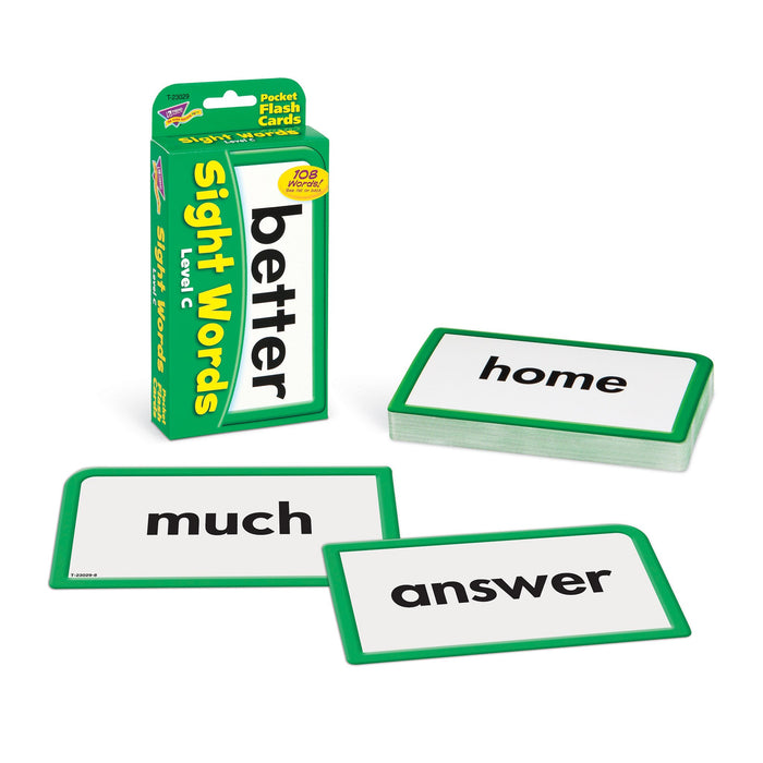 T23029 Flash Cards Sight Words Level C