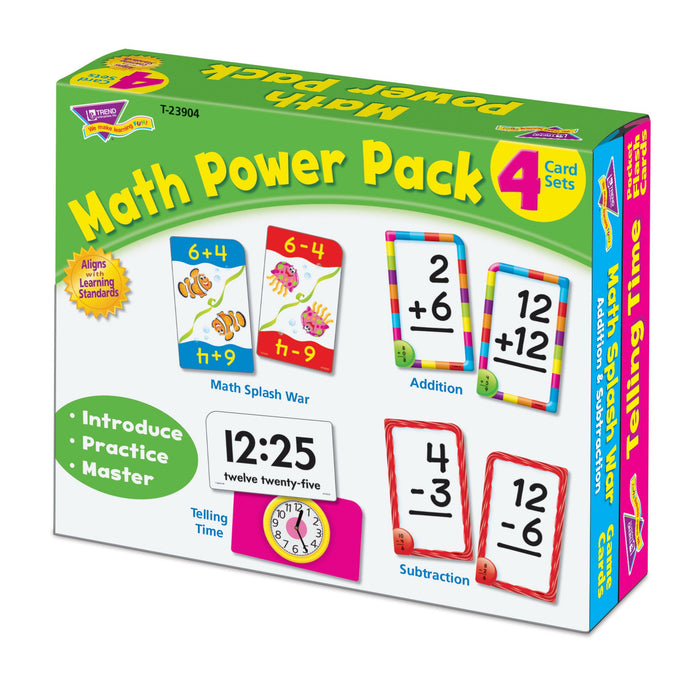 T23904 Flash Cards Math Package Right