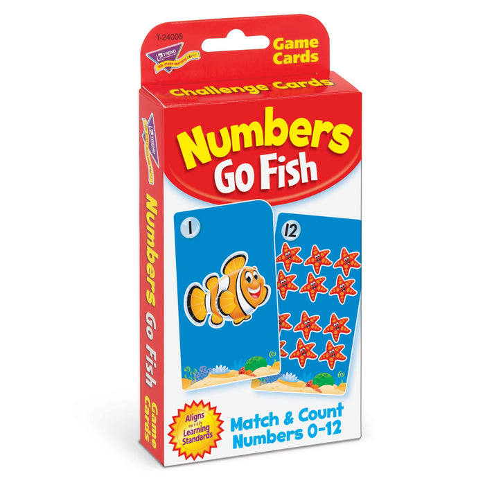T24005 Game Cards Numbers Go Fish Package Left