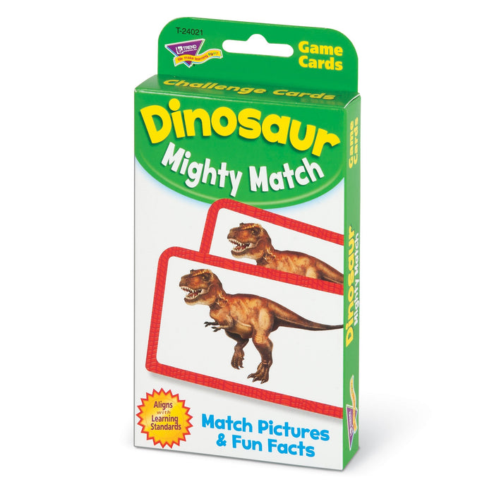T24021 Game Cards Dinosaur Mighty Match Package Right