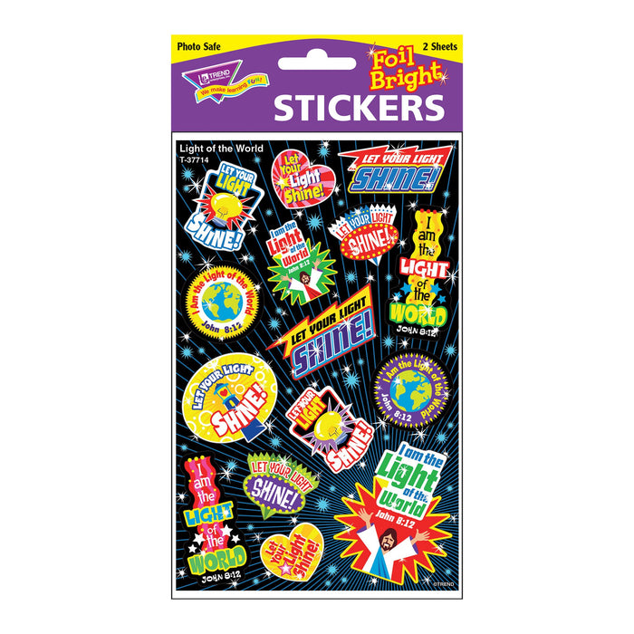 T37714 Stickers Foil Light World Package