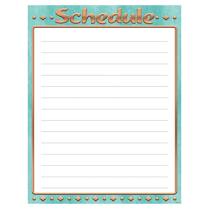 Schedule I ♥ Metal™ Learning Chart