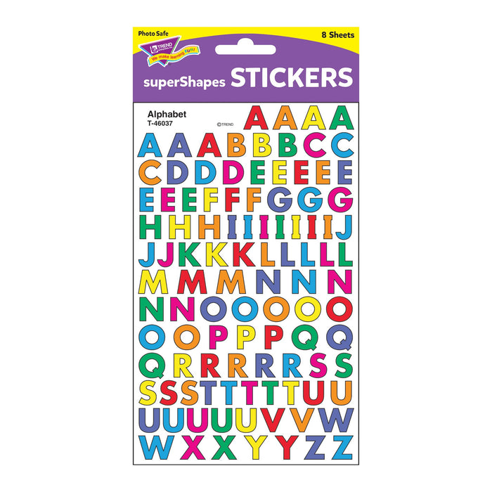 T46037 Stickers Chart Alphabet Package