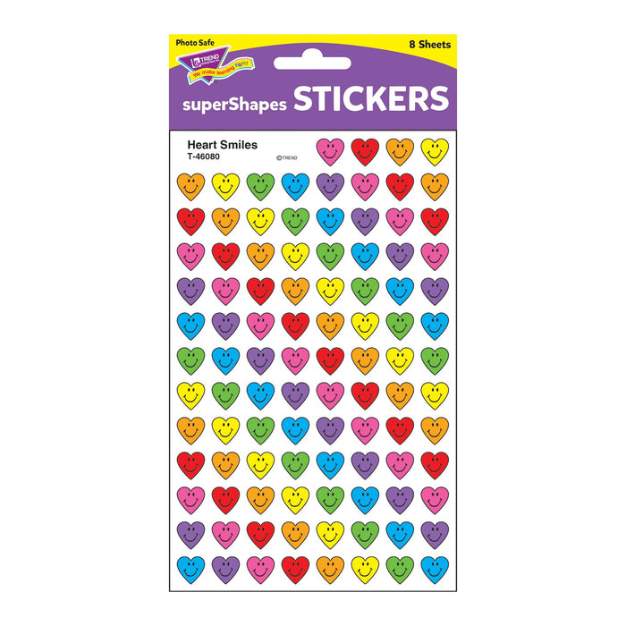 T46080 Stickers Chart Heart Smiles Package