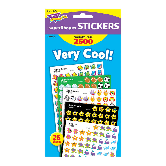 T46903 Sticker Chart Variety Pack Very Cool Package