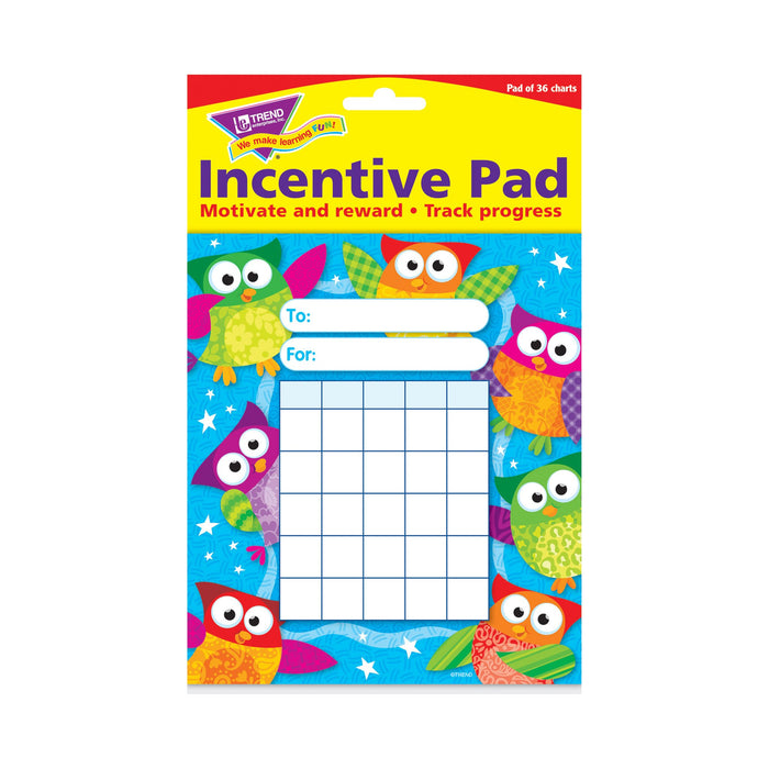 T73034 Incentive Pad Owl Stars Package