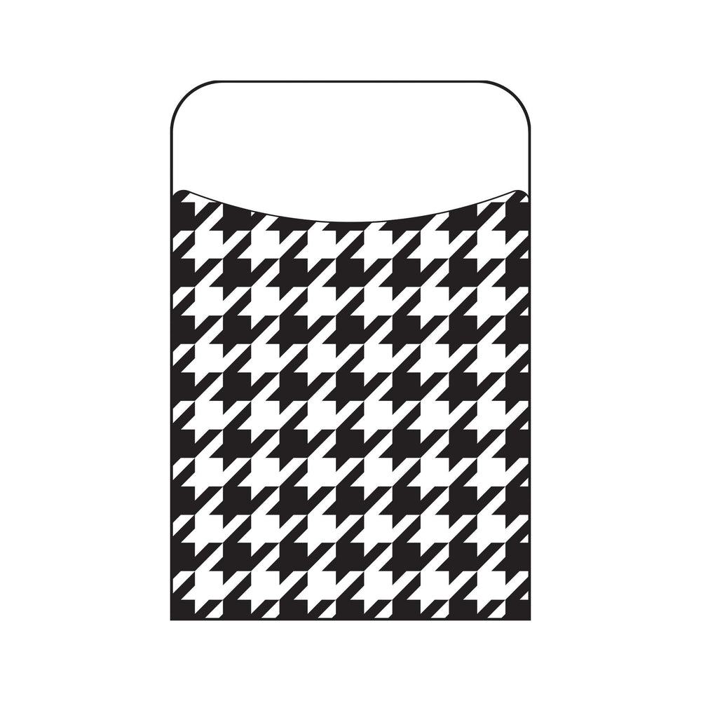 T77031 Library Pockets Houndstooth