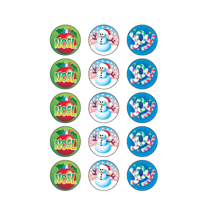 T932 Stickers Scratch n Sniff Peppermint Christmas