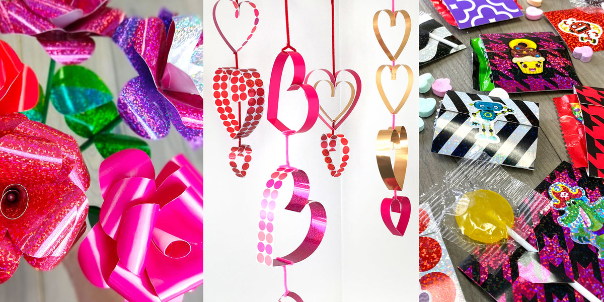 DIY Glitter Foam Sheet Heart - Sparkling Valentine's Day Craft