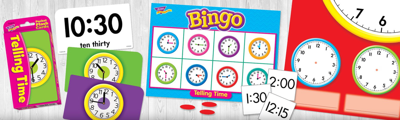 Special education time management learning fun products