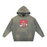 Hot Shot, Heart Vintage Washed Frayed Fleece Hoodie