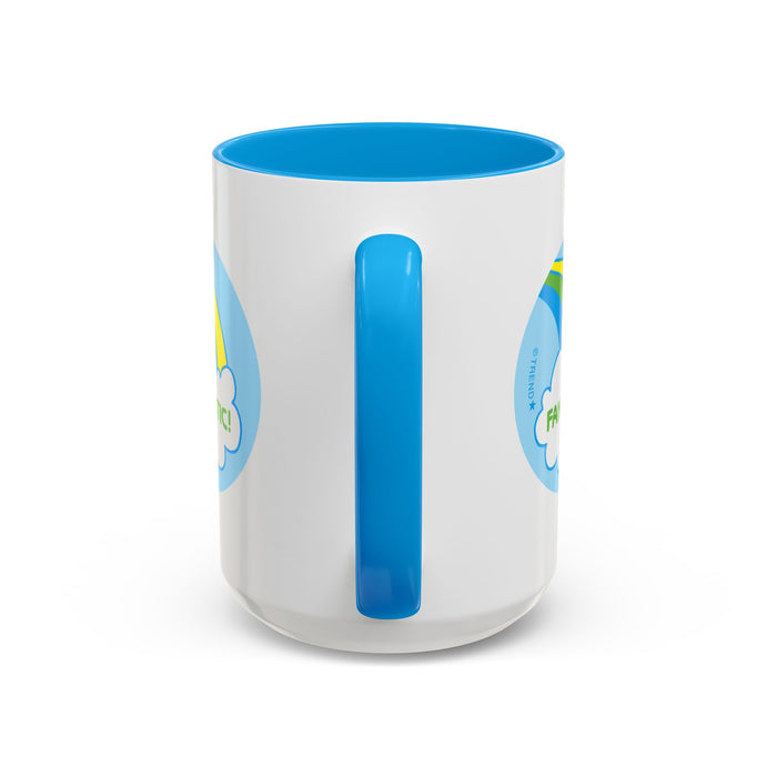 Fantastic! Rainbow Light Blue Mug (11oz, 15oz)