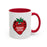 Berry Good, Strawberry Red Colorful Mug (11oz, 15oz)