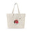 Sweet Stuff, Chocolate Cherry Zippered Canvas Tote
