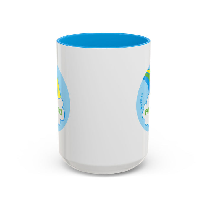 Fantastic! Rainbow Light Blue Mug (11oz, 15oz)