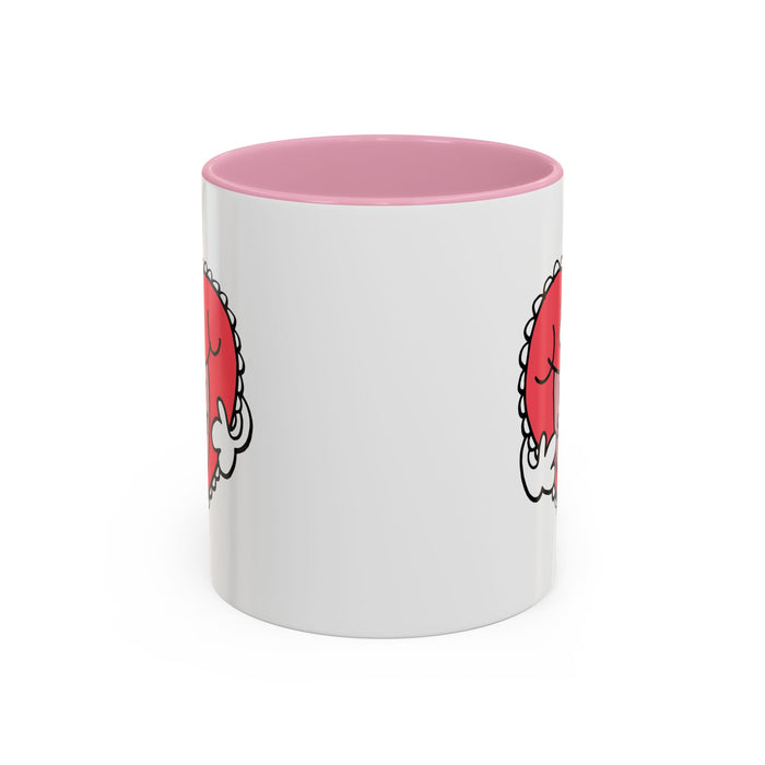 Hot Shot, Heart Pink Mug (11oz, 15oz)