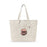 Cool, Root Beer Zippered Canvas Tote