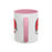 Hot Shot, Heart Pink Mug (11oz, 15oz)