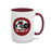 Go For It! Motorcycle Maroon Mug (11oz, 15oz)