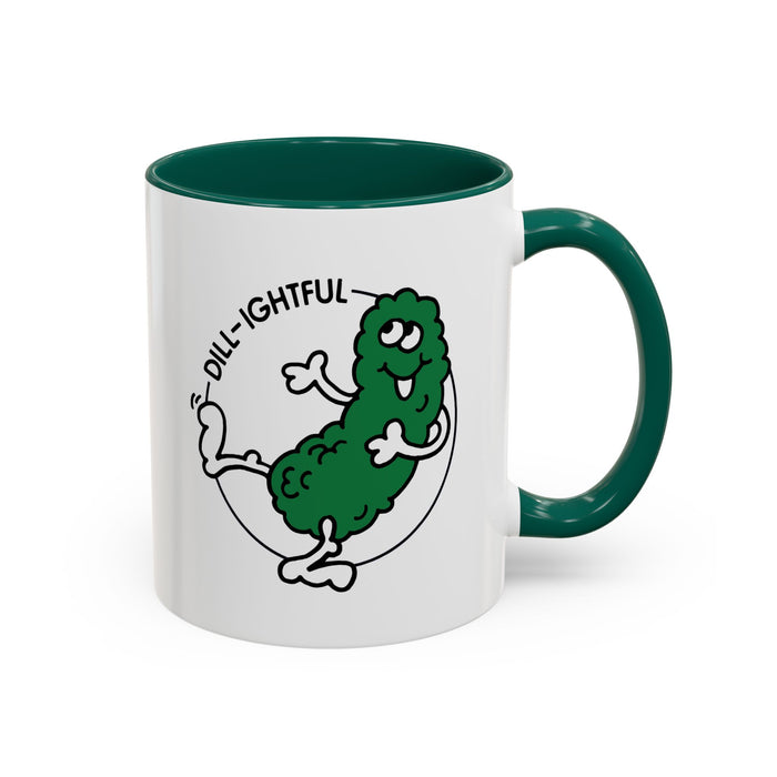 Dill-ightful, Pickle Green Mug (11oz, 15oz)