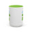 Way To Go!! Frog Light Green Mug (11oz, 15oz)