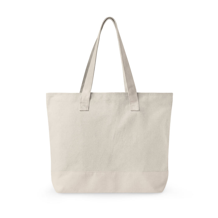 Snappy! Apple Zippered Canvas Tote
