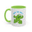 Way To Go!! Frog Light Green Mug (11oz, 15oz)
