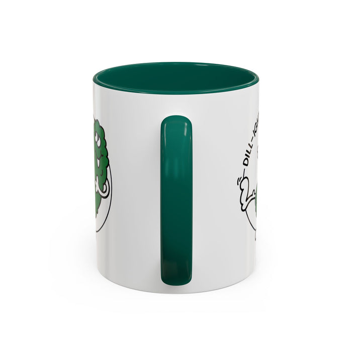 Dill-ightful, Pickle Green Mug (11oz, 15oz)