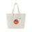 De-Vine! Tomato Zippered Canvas Tote