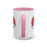 Hot Shot, Heart Pink Mug (11oz, 15oz)