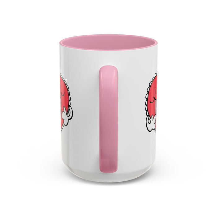 Hot Shot, Heart Pink Mug (11oz, 15oz)
