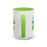 Way To Go!! Frog Light Green Mug (11oz, 15oz)