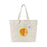 Hot Stuff, Pizza Zippered Canvas Tote