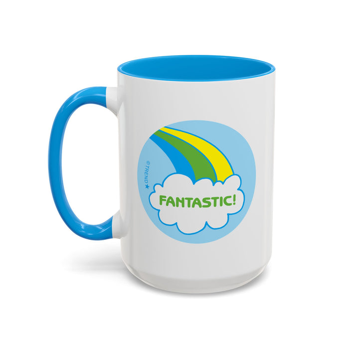 Fantastic! Rainbow Light Blue Mug (11oz, 15oz)
