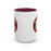 Go For It! Motorcycle Maroon Mug (11oz, 15oz)