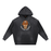 Scooper Dooper, Chocolate Ice Cream Distressed Vintage-Washed Fleece Hoodie