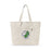 Dill-ightful, Pickle Zippered Canvas Tote