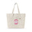 Poppin' Good, Popcorn Zippered Canvas Tote