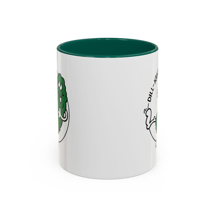 Dill-ightful, Pickle Green Mug (11oz, 15oz)