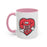 Hot Shot, Heart Pink Mug (11oz, 15oz)