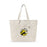 Bee-utiful! Bumble Bee Zippered Canvas Tote
