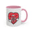 Hot Shot, Heart Pink Mug (11oz, 15oz)