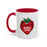 Berry Good, Strawberry Red Colorful Mug (11oz, 15oz)
