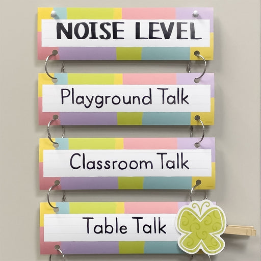DIY216-1-Classroom Noise Level Chart