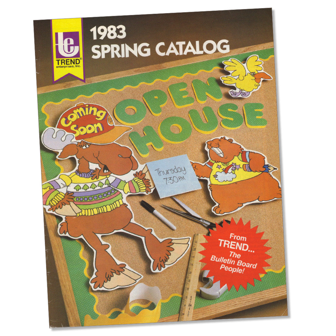 Free Printable Vintage 1983 January Spring TREND Catalog E4167 — TREND ...