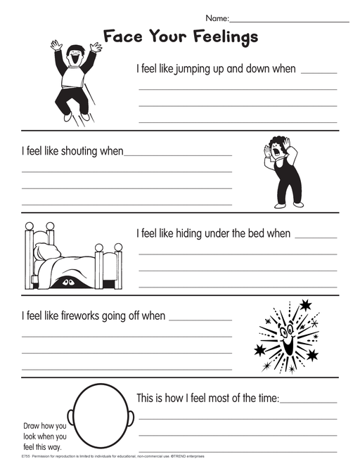 Exploring Our Emotions Free Printable