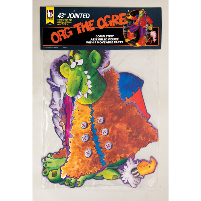 TREND Treasures: Org the Ogre Jointed Figure with Original Art